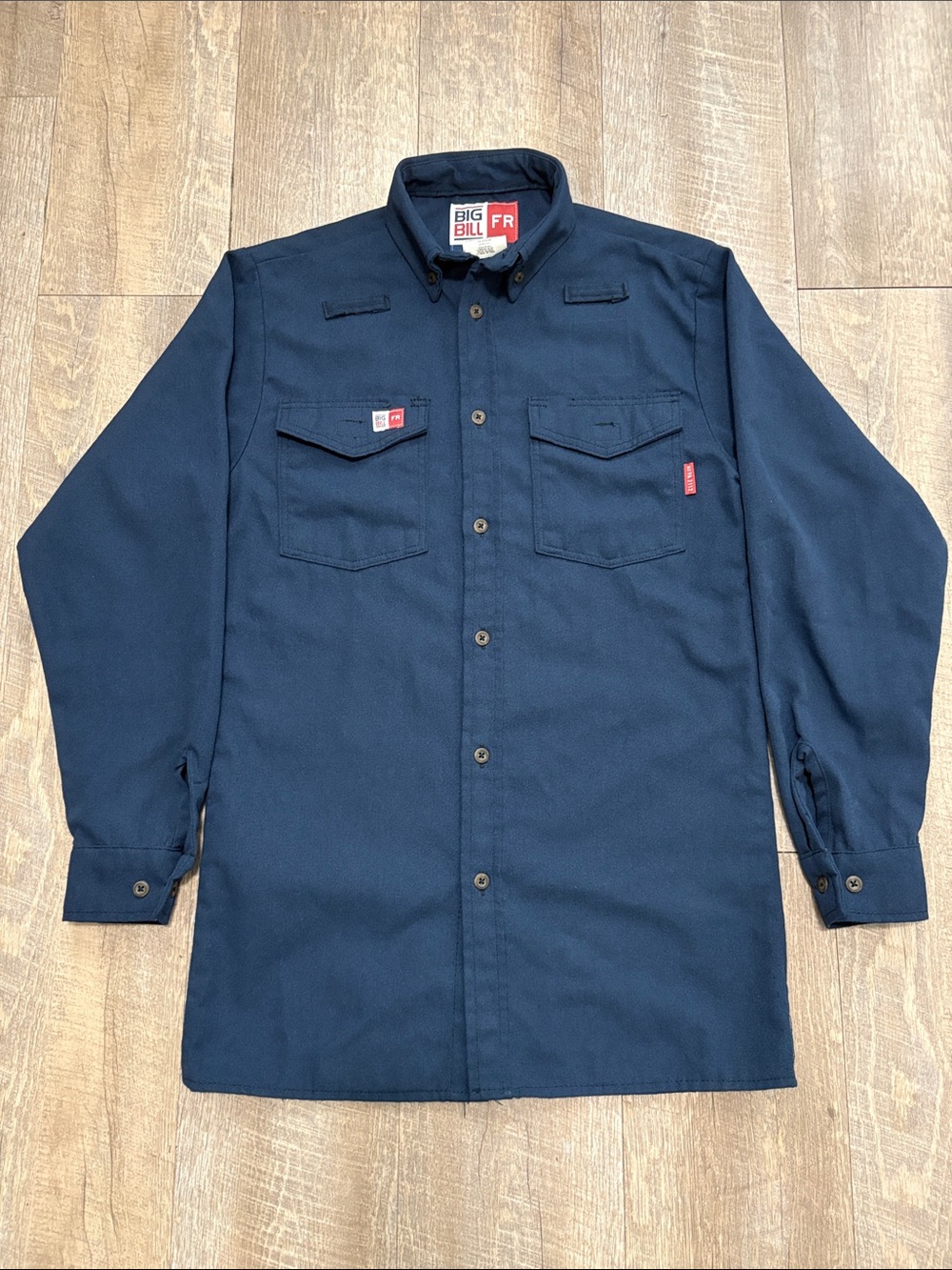 Big Bill FR Medium Weight Button Down Workwear Made in USA